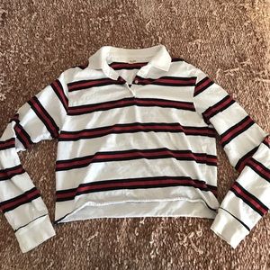 Brandy Melville long sleeve collared shirt